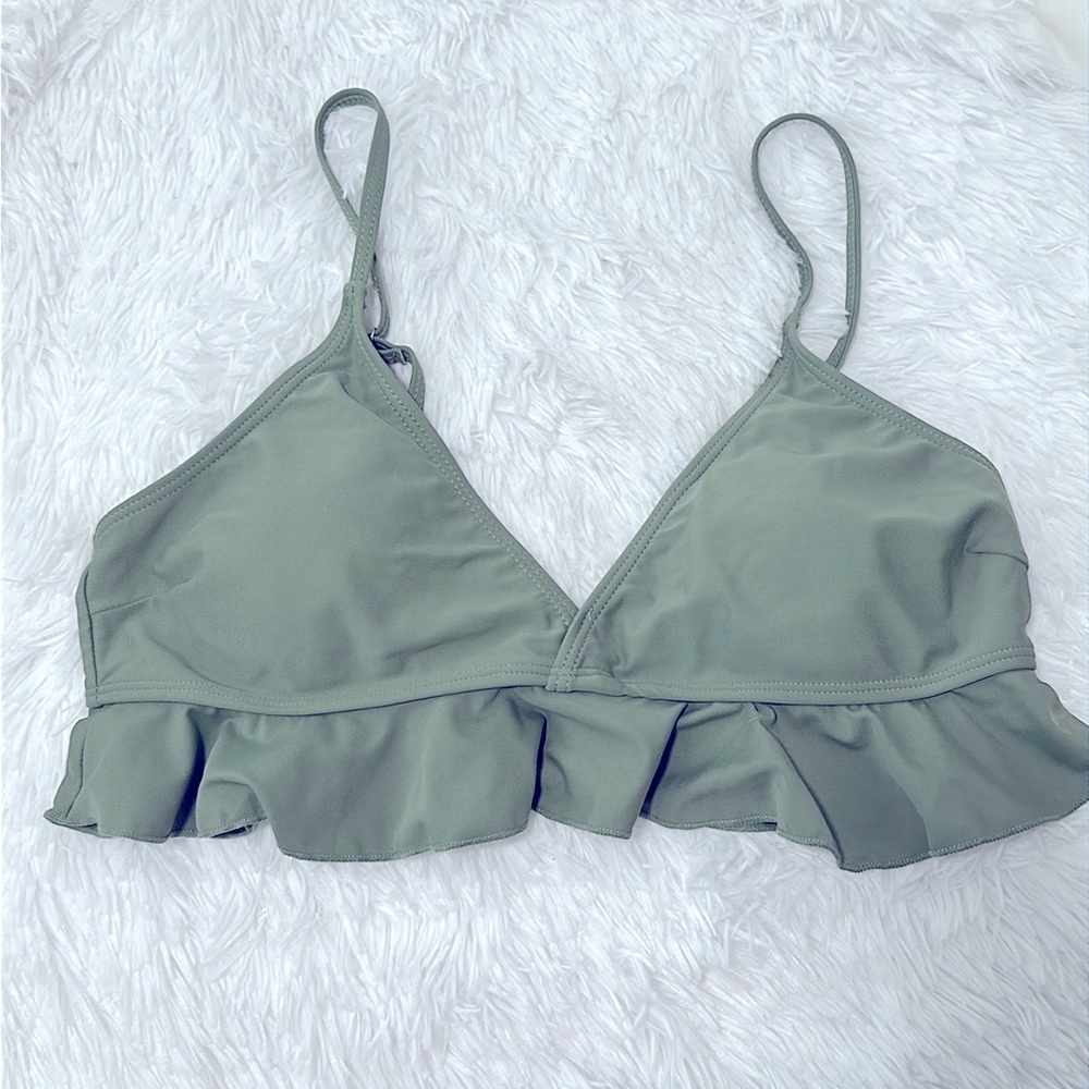 Camo Triangle Bikini Top - XL